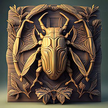 3D модель Lucanus formosanus (STL)